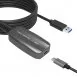 USB 3.2 A/M to Type C/F Repeater Cable (5M)