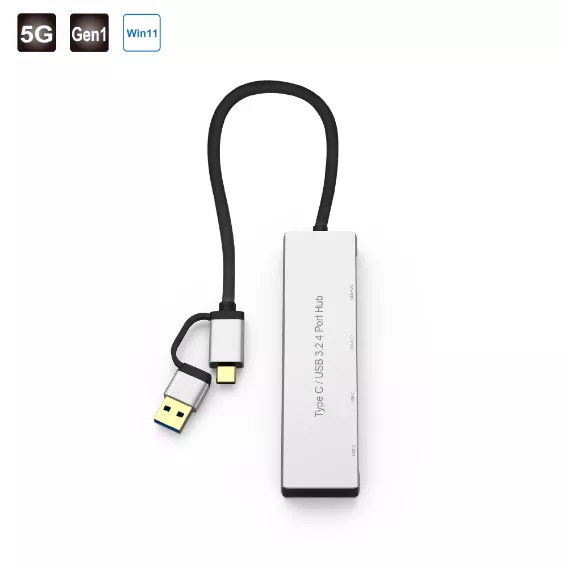 Type C / USB 3.2 4 Port Hub