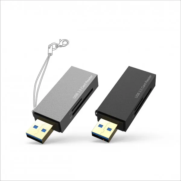 USB 3.2 to SD / TF Card Reader (Dual-LUN)