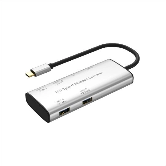 10G 6 In 1 Type C Multiport Converter
