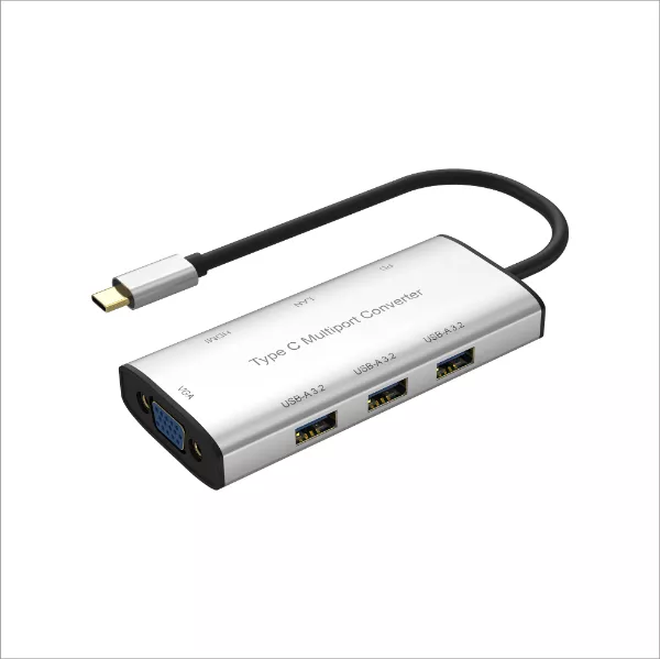 7 In 1 Type C Multiport Converter