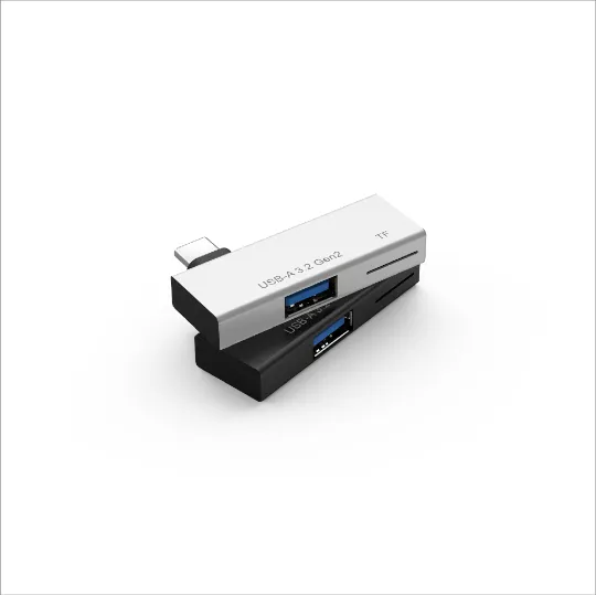 Type C 2 Port Adapter  (USB 3.2 Gen2 & TF)