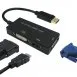 DP to DVI / HDMI / VGA Converter