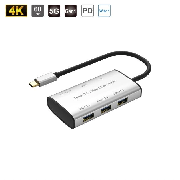  6 In 1 Type C Multiport Converter