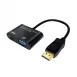 DP to HDMI<sup>®</sup> / VGA Converter (ABS Housing)