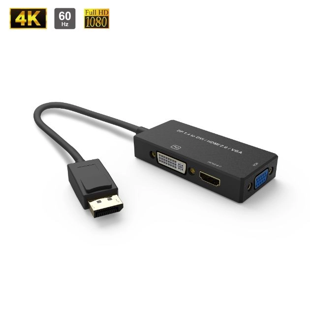 DP 1.4 to DVI / HDMI<sup>®</sup> / VGA Converter
