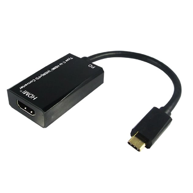Type C to HDMI<sup>®</sup> + CF (PD3.0) Converter