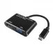 Type C to HDMI<sup>®</sup> / VGA Converter (Aluminum Housing)