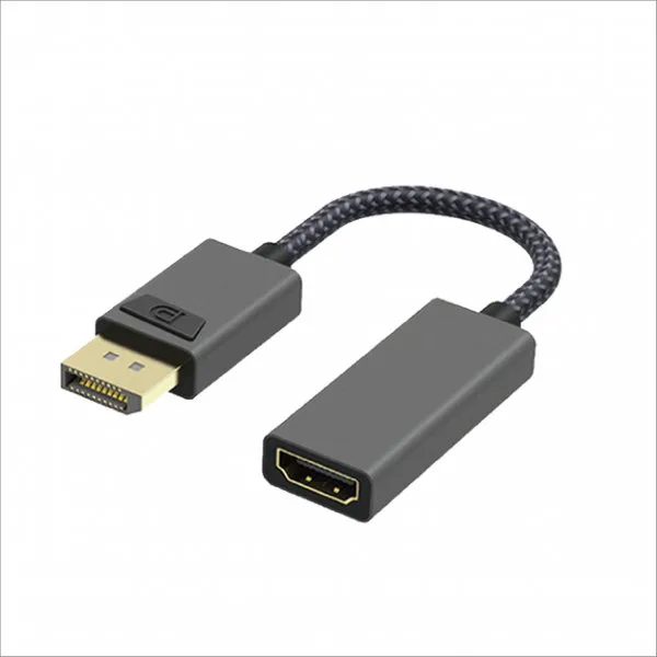 DP to HDMI M-F Converter (4K@60Hz) (Aluminum)