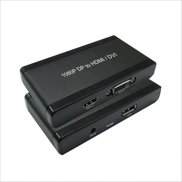 1080P DP to DVI / HDMI MST Splitter