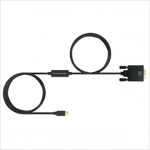 Type C to DVI Long Cable (1080P@60Hz) 13m