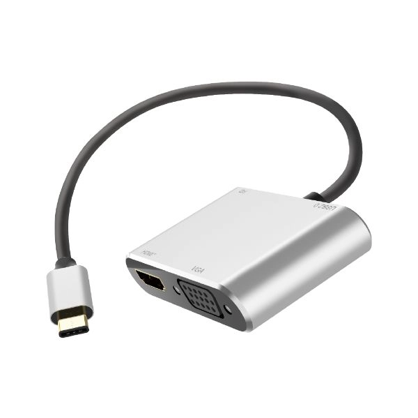4 in 1 Type C Multiport Converter (Synchronous Display)