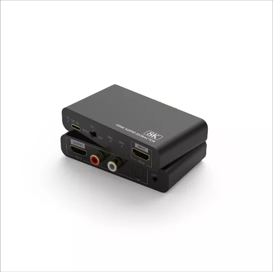  8K HDMI Audio Extractor (RCA & OPT)