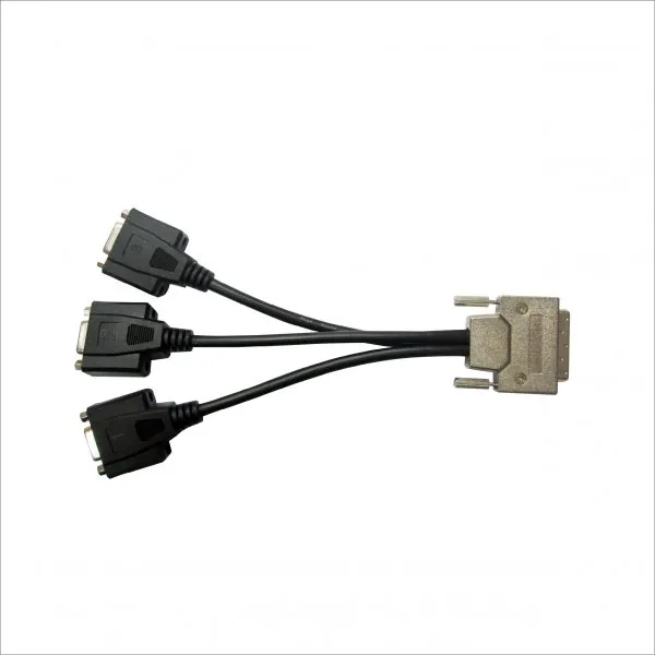 VHDCI (M) to 3 Port VGA (F) Cable