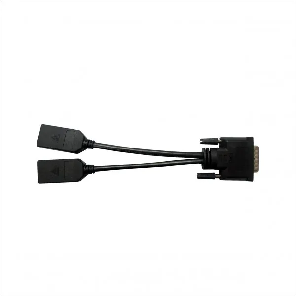 DMS-59 to 2 Port DP (F) Cable